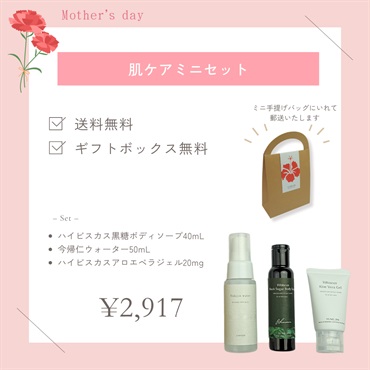 【母の日フェア】肌ケアミニセット